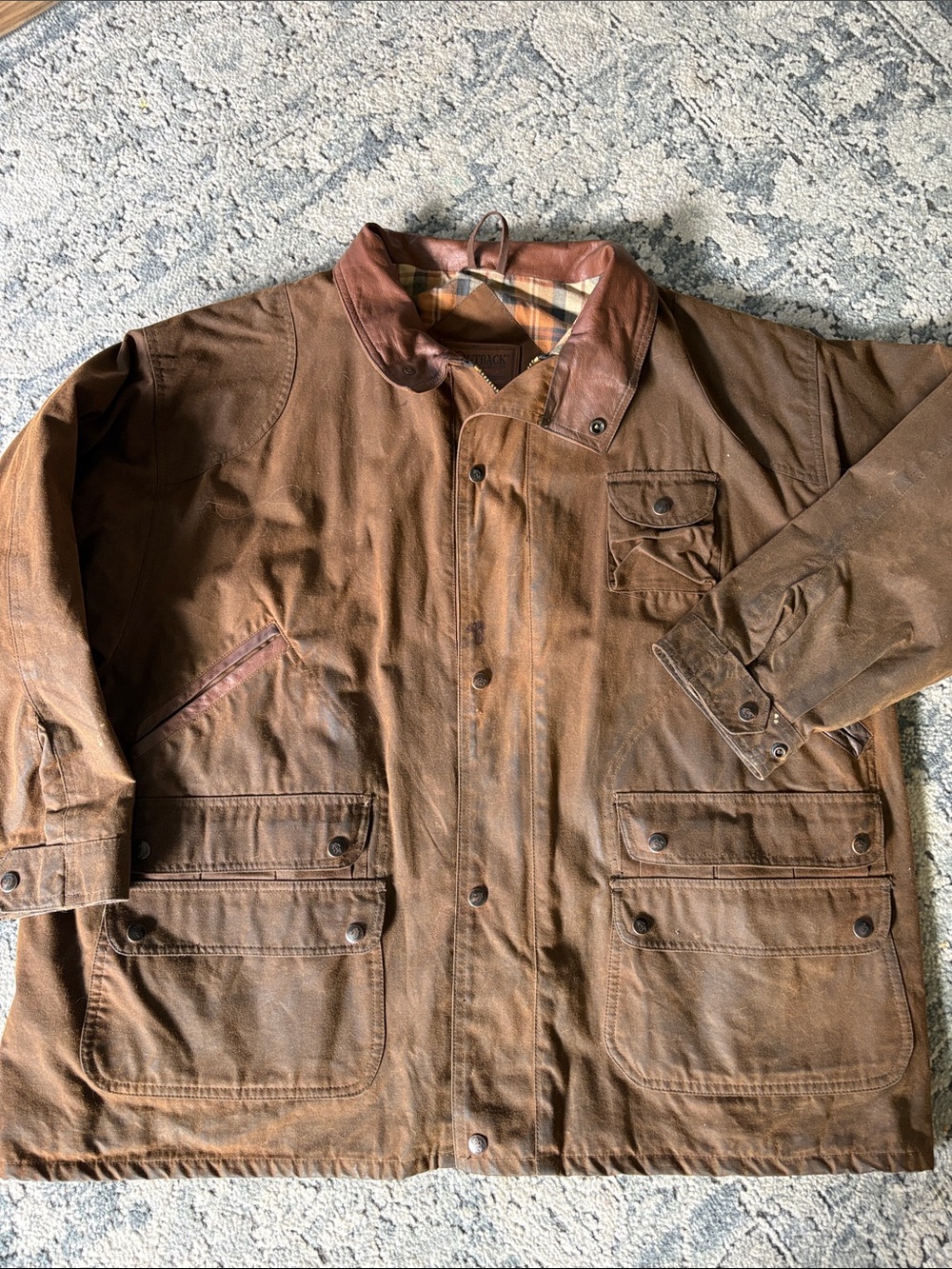 Outback Trading Co. Oilskin Jacket men's xl